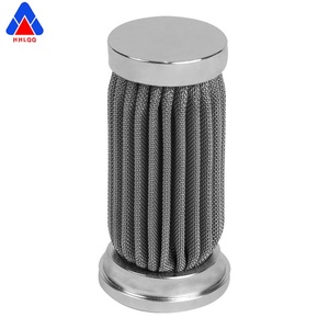 Elemento de filtro de vela de fusión personalizado de 50 100 micras de suministro de fábrica - Product Image 4