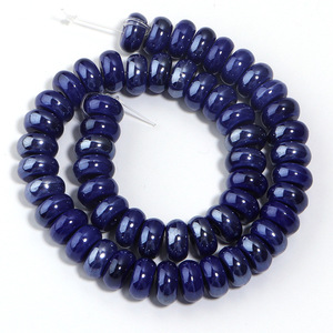 Fabrieksgroothandel CE-certificering DIY ketting armband keramische kleur oblate heldere losse kralen - Product Image 6