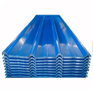 Boyalı GI PPGI PPGI renk kaplı galvanizli çelik çatı levhası oluklu levha
