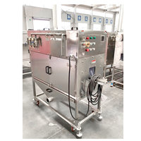 Détartreur de poisson électrique avec nettoyage de couvercle coupant la machine semi-automatique de détartrage des entrailles de viscères