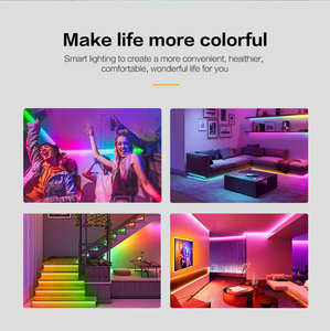 Bande lumineuse <span class=keywords><strong>LED</strong></span> RGB USB 5m 10m <span class=keywords><strong>15m</strong></span> 20m, bande lumineuse d'ambiance intelligente pour téléviseur, bande lumineuse <span class=keywords><strong>LED</strong></span> <span class=keywords><strong>multicolore</strong></span> flexible, néon - Product Image 5