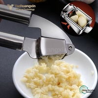 Presse-ail en acier inoxydable, outil de cuisine au design moderne et tendance pour adultes, utilisation toute saison, camping, Vietnam