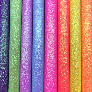 Chunky Brillant Synthétique Étanche Résistant Aux Rides PU Matériel Paillettes En Cuir pour <span class=keywords><strong>Chaussure</strong></span> Chaussures Supérieure Sac Valise Barrette - Product Image 1