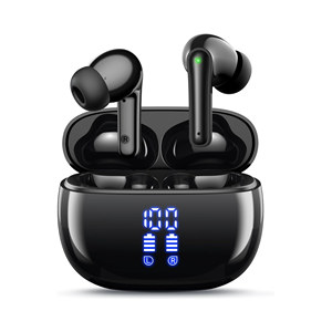 หูฟังไร้สายแบบไฮบริด In-Ear พร้อมจอแสดงผล LED แสดงสถานะแบตเตอรี่ ไมโครโฟน 6 ตัว ระบบตัดเสียงรบกวน ENC และ ANC หูฟัง TWS - Product Image 1