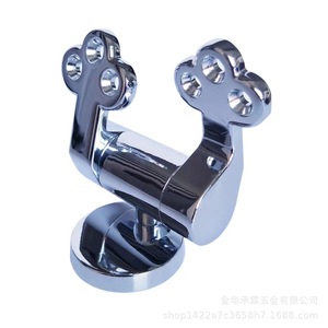 Zinc Alloy Plum Blossom Hinge 6cm Soft Close Toilet Seat Fixing Parts Bathroom <b>Hardware</b> - Product Image 4