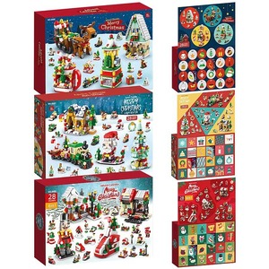 Venta al por mayor 22 juguetes caja <span class=keywords><strong>de</strong></span> regalo <span class=keywords><strong>de</strong></span> Navidad para niños Mini animales Squishies 24 días <span class=keywords><strong>calendario</strong></span> <span class=keywords><strong>de</strong></span> <span class=keywords><strong>Adviento</strong></span> con revestimiento UV impresión en relieve - Product Image 2