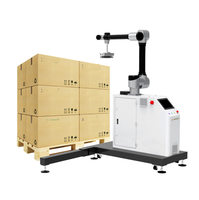Robot palettiseur automatique pour les applications alimentaires, des boissons, des textiles, du tabac, des produits chimiques - Bouteilles, cartons, sacs, plastique, papier