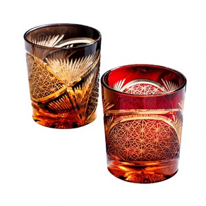 Bicchiere <span class=keywords><strong>da</strong></span> <span class=keywords><strong>whisky</strong></span> e liquori <span class=keywords><strong>da</strong></span> uomo in cristallo Edo Kiriko inciso in stile giapponese, <span class=keywords><strong>da</strong></span> <span class=keywords><strong>collezione</strong></span>, lusso leggero, retrò - Product Image 3