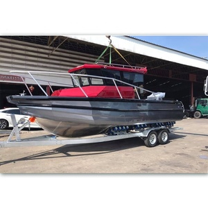 Lancha Motora de 7.5m, Barco de Pesca de Recreo con Placa de Aluminio, Australia - Product Image 1