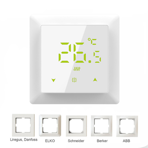 Termostat Pemanas Lantai Digital Elektrik Pintar WiFi Modern Hysen dengan Pemrograman 5+2 Minggu Rentang 5-35C untuk Penggunaan Rumah & Hotel - Product Image 4