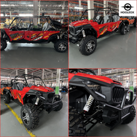 Buggy tout-terrain haute performance EPA L7E T1B certifié 2026, nouveau modèle 800cc, 4 places, 4x4, essence, sport SSV SxS, rouge course, Side-by-Side