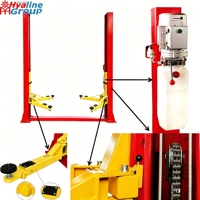 Mise à niveau du nouveau 4T Single Lock Release 2 Post Auto Hoist Vehicle Lifter 4000kg Capacité de levage Équipement d'atelier certifié CE