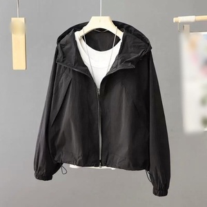 Chaquetas Ligeras para <span class=keywords><strong>Mujer</strong></span>, Primavera, Verano y Otoño, Chaquetas Cortas Informales Tipo Gabardina - Product Image 4