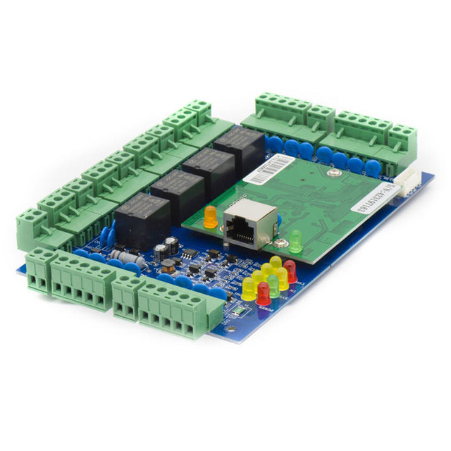Tcp/ip Four Doors Access Control Panel Smart Card Rfid Access Control System Access Control Board