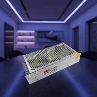 Alimentation électrique à tension constante AC-DC 12V 180W, transformateur pour bande LED néon flexible, caméra CCTV, SMPS 15A, efficacité 85%