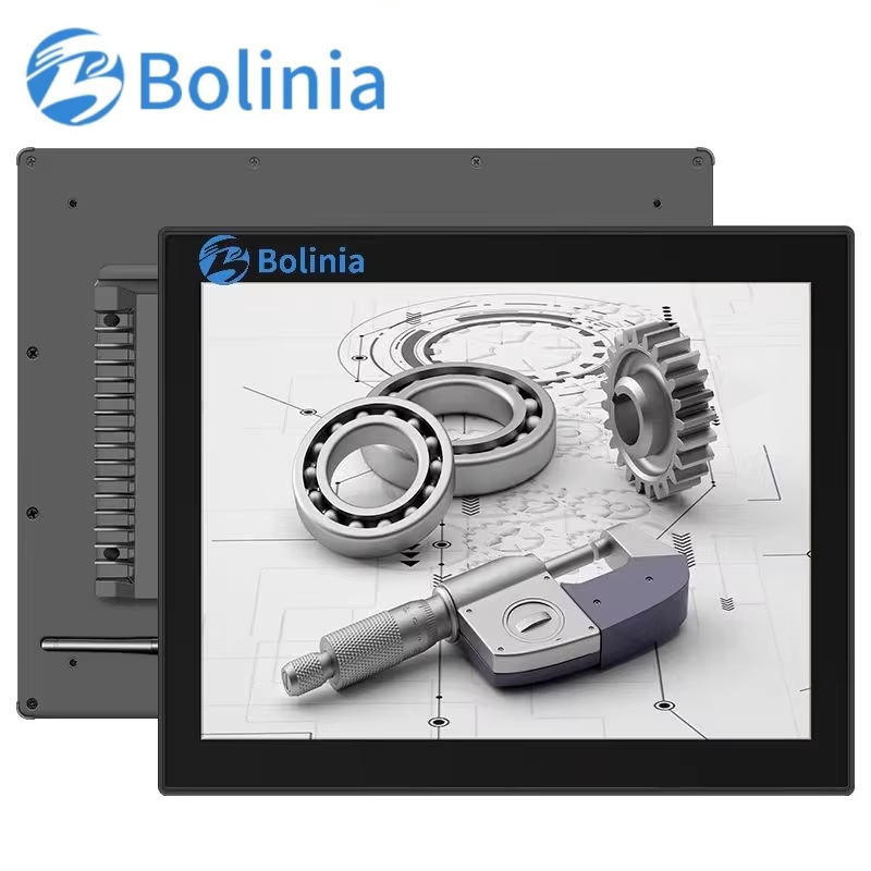 19 Inch Industrial Embedded Panel PC Aluminum Pure Flat Panel Smart AIO Computer PCAP Touch AMD Android Tablet All-in-One