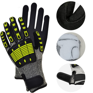 Gants de travail de sécurité résistants aux coupures et à l'usure, résistance aux impacts de niveau 5, fabrication sur mesure NASI - Product Image 3