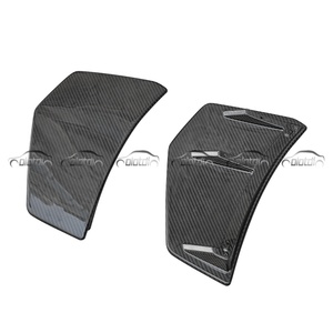 Dry Carbon Fiber Rear Diffuser Bumper Fins Side Winglet <b>Splitter</b> for Audi R8 2017+ Auto Tuning - Product Image 5