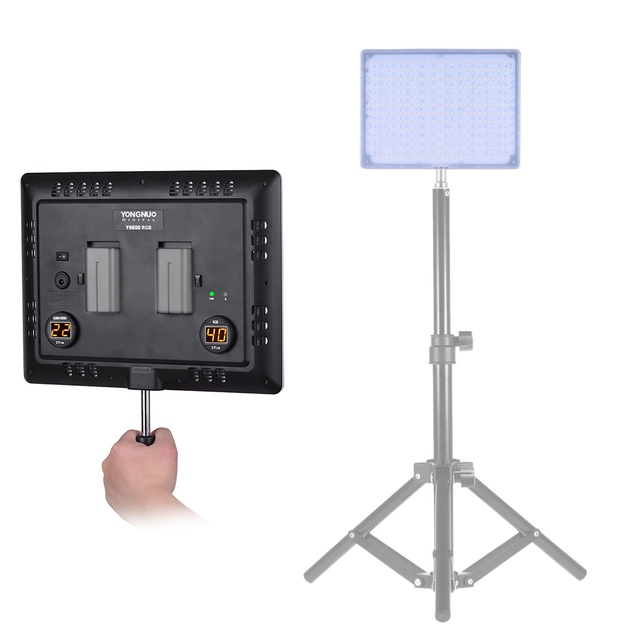 YONGNUO YN600 RGB LED Video Temperature 3200K-5500K for the SLR Cameras Camcorders