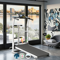 Dispositivo Multifuncional, Caminadora Plegable Portátil, Caminadora Deportiva Económica, Mini Máquina para Correr