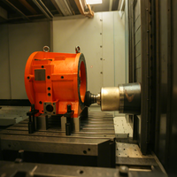 Centre d'usinage horizontal de précision YH6350, déplacement X/Y/Z 800/750/800 mm, fraiseuse CNC pour pièces de carrosserie automobile