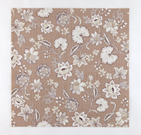 Alas Mahjong Motif Pohon Palem Oranye Pastel, Lipat, Modern, Mewah, Anti Selip, Alas Meja Permainan Poker Karet