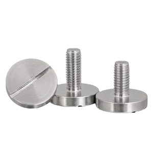 304 thép không gỉ rãnh lớn xi lanh đầu vít gb833 tiêu chuẩn M3-M6 Metric Vòng đầu bu lông Oxit Đen kết thúc - Product Image 3