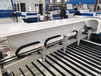 Machine de découpe laser CNC 150W LM-1325-1 à quatre têtes pour le travail du bois, le contreplaqué et les maquettes architecturales