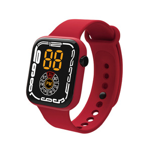 Montre de sport de plein air Led grand écran numérique pour enfants, cadeau de la semaine, étanche, garçons et filles, bracelet en TPU, nouvelle collection - Product Image 5