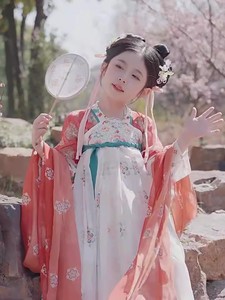 2024 Cosplay scène porter enfants scène Performance <span class=keywords><strong>chinois</strong></span> classiques moderne Hanfu robe fille traditionnel <span class=keywords><strong>chinois</strong></span> Hanfu <span class=keywords><strong>Costume</strong></span> - Product Image 5