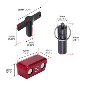 Bloqueo de Encendido OBD VTT para GM Daewoo, Dispositivo Antirrobo para Auto en Aleación de Aluminio Rojo - Product Image 2