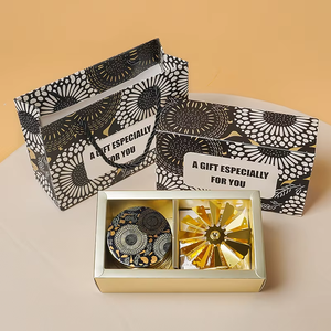 Juego de Regalo Romántico para Cumpleaños, Navidad y Acción de Gracias, Velas Aromáticas Hechas a Mano con Cera de Soya, Decoración de Hogar con Mariposa Giratoria de Lujo - Product Image 3