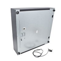 Secure Pos-System 8 Scheinen 4 Münzen Metallkassenregister Kassenschublade mit Schloss Box Bargeld Rj11