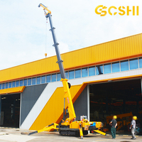 CHANGSHENG Grue araignée à flèche longue, hauteur de levage 10m, 16m, 19m, capacité 3T, 5T, 8T, 10T, certifiée CE