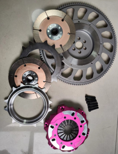 ZND penjualan terbaik 185MM 7.25 "suku cadang balap pelat ganda Kit kopling balap untuk K20A Hon Da Civ Ic - Product Image 3