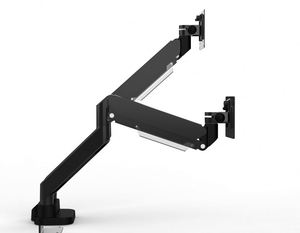 Soporte de Monitor de 43 Pulgadas, Resistente, con Brazo de Resorte de Gas para Dos Monitores, Soporte de Escritorio - Product Image 3