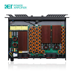 Ket แอมพลิฟายเออร์ดิจิตอล1U DP225 5000วัตต์2500วัตต์สำหรับลำโพง<span class=keywords><strong>18</strong></span>นิ้วคู่เครื่องขยายเสียงมืออาชีพ - Product Image 5