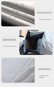 방수 자동차 커버 모든 날씨 무거운 의무 사용 - Product Image 5