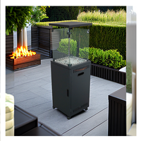 GARDENSUN Chauffe-terrasse carré au gaz pour jardin extérieur, restaurant, usine – Fournisseur direct d'équipements de chauffage extérieur