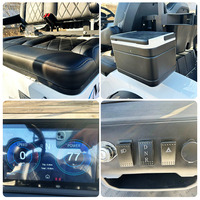 Voiturette de golf 2 places Quad électrique pour les voyages sur route et les excursions touristiques 3500W 5000W