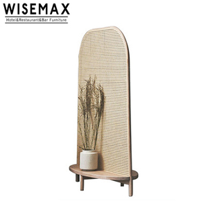 Paravento in Legno Massello WISEMAX, Stile Cinese Moderno, per Veranda, Salotto, Camera da Letto - Product Image 3