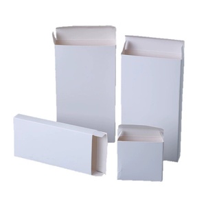 กล่องของขวัญสีขาวขนาด 14x11.5x10 ซม. พิมพ์โลโก้ได้ตามต้องการ กล่องกระดาษแข็งพับได้สำหรับจัดแสดงสินค้า - Product Image 3