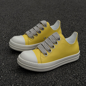 Chaussures en cuir décontractées de luxe pour hommes - talons de créateur de haute qualité pour rehausser la silhouette - Product Image 6