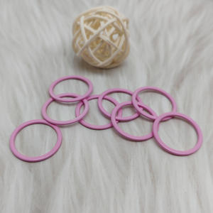 2.1cm rose couleur joint torique curseur et anneaux pour sous-vêtements accessoires sangle réglable curseur crochet pour soutien-gorge 10mm 15mm - Product Image 3