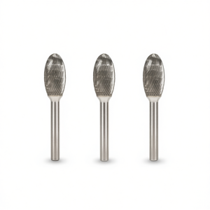 Fresa Rotativa Ovalada de Carburo Sólido Ttake de 16 mm x 25 mm x 6 mm para Pulir y Dar Forma a Metal, Madera y Plástico - Product Image 2