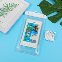 Coque Téléphone Étanche PVC Prix Usine Compatible avec iPhone Samsung Oppo Tous Modèles, Pochette Flottante et Étanche pour Sac de Natation