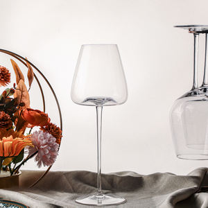 Juego de Copas de Vino de Cristal Hechas a Mano con Base Plana, Ultrafinas, para Vino Tinto, Blanco y Champán, Serie Flauta para Cenas Elegantes - Product Image 3