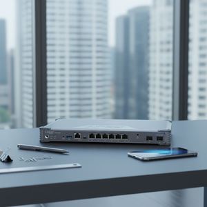 SRX1500-SYS-JB-AC SRX1500 Services Gateway 16GbE 4x10GbE Firewall Empresarial de Última Generación - Product Image 1