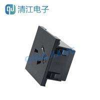 Prise de courant argentine BS-A02 10A 250V, cassette de stockage d'énergie de bureau 50x50mm USB pour usage industriel