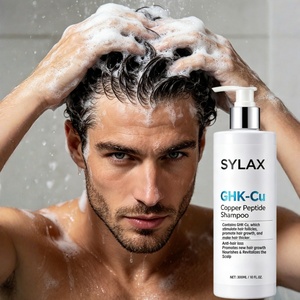 Champú con Péptidos de Cobre 300ml, Fortalece el Cuero Cabelludo, Nutre el Cabello, Aroma Fresco Duradero - Product Image 2
